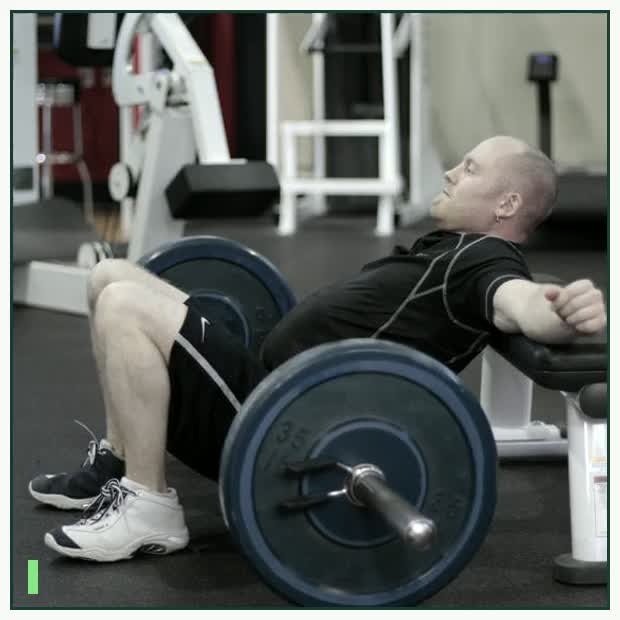 Barbell Hip Thrust demonstration