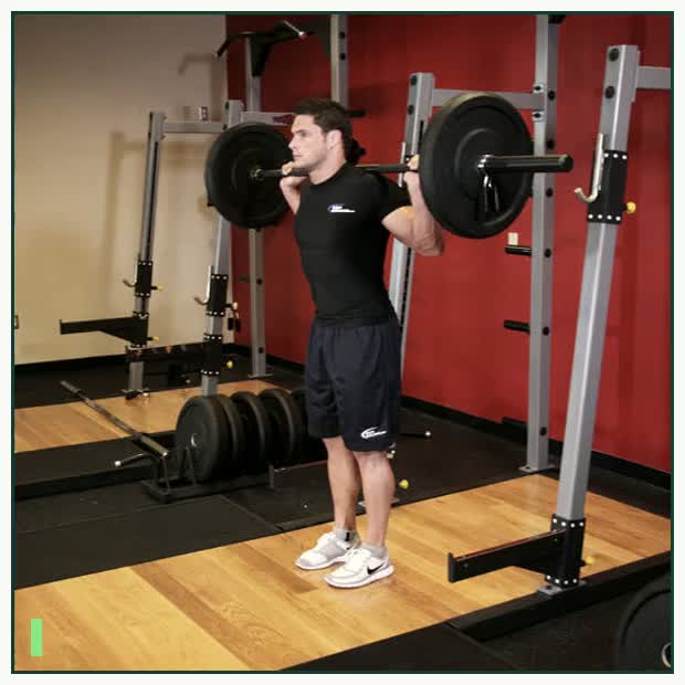 Barbell Lunge demonstration