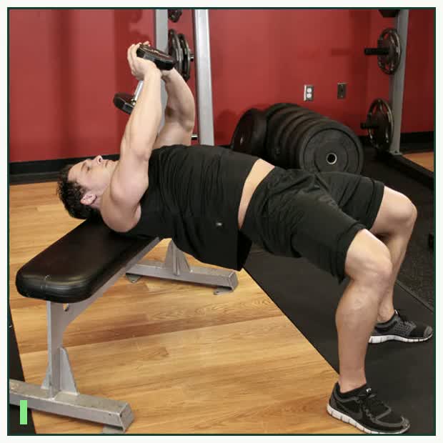 Bent-Arm Dumbbell Pullover demonstration