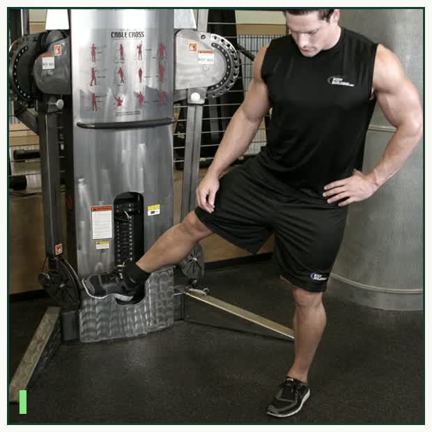 Cable Hip Adduction demonstration