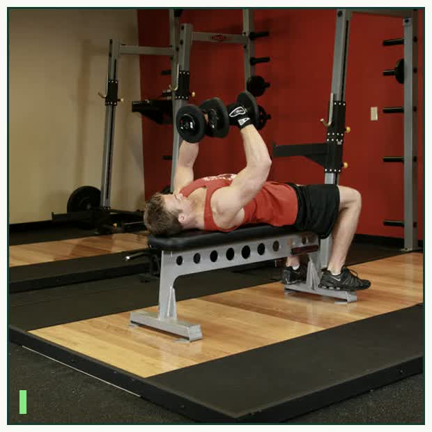 Dumbbell Flyes demonstration