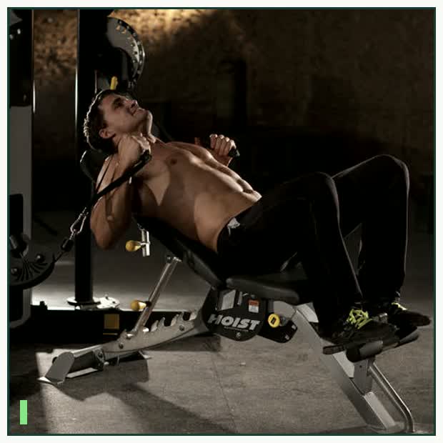 Incline Cable Chest Press demonstration