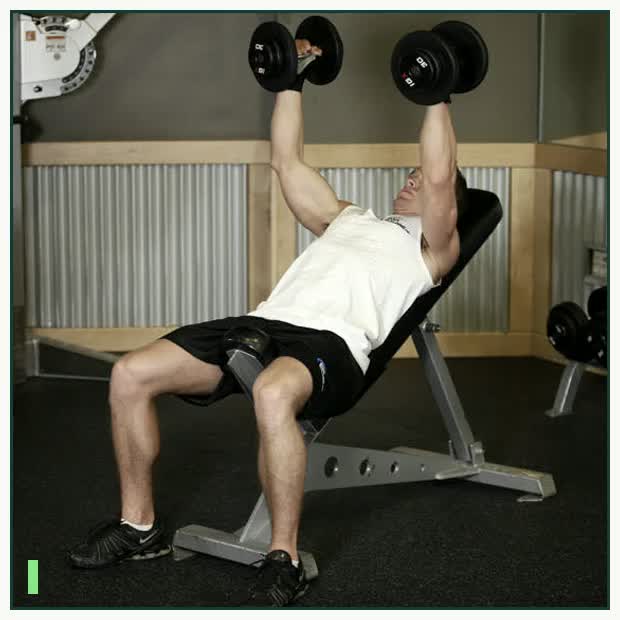 Incline Dumbbell Bench With Palms Facing In demonstration
