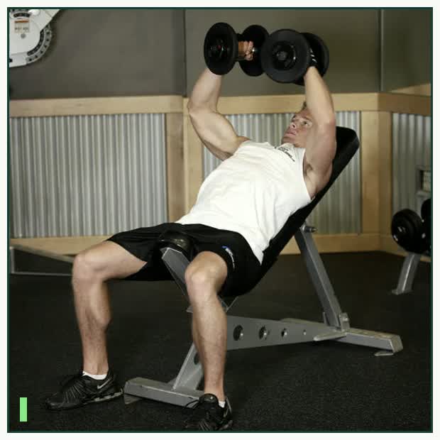 Incline Dumbbell Flyes demonstration
