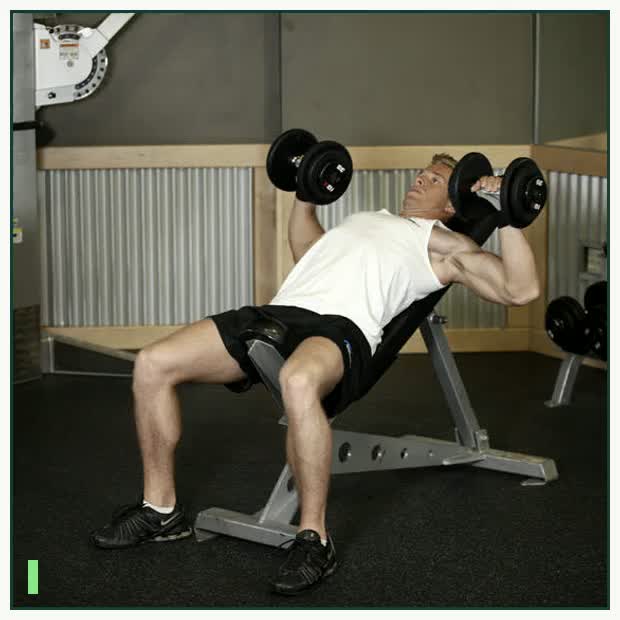 Incline Dumbbell Press demonstration