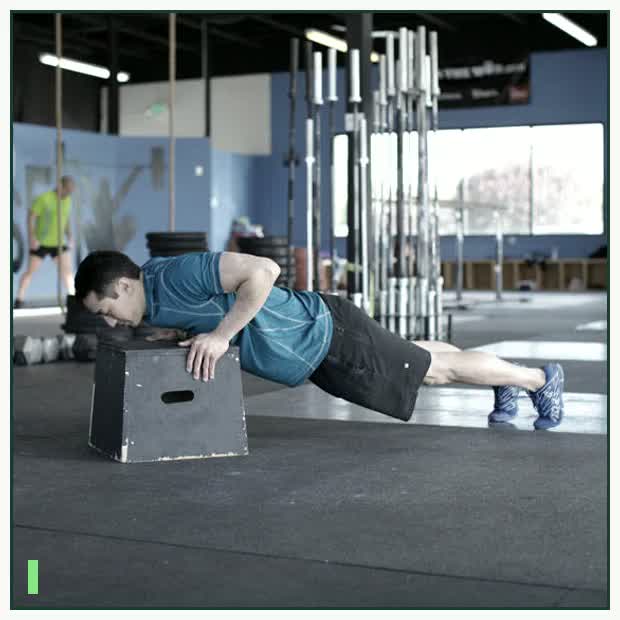 Incline Push-Up demonstration