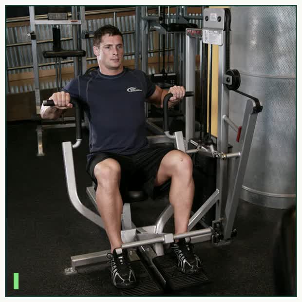Machine Bench Press demonstration