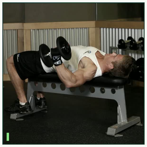 One-Arm Flat Bench Dumbbell Flye demonstration