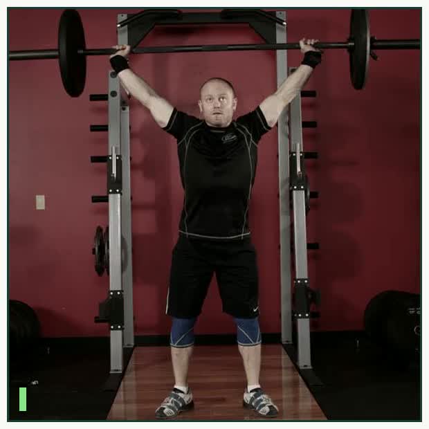 Overhead Squat demonstration