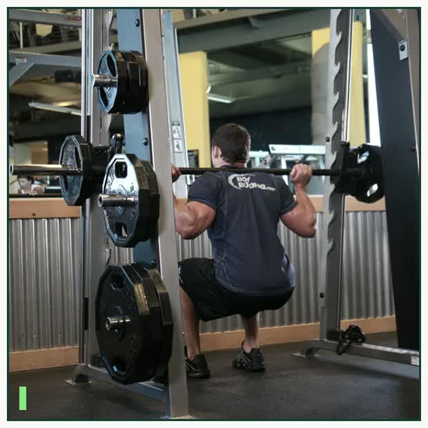 Smith Machine Squat demonstration