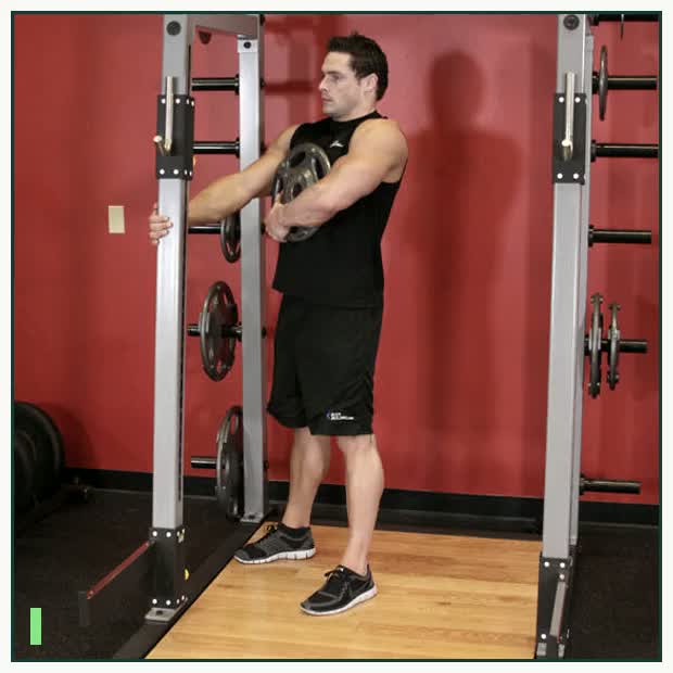Weighted Sissy Squat demonstration