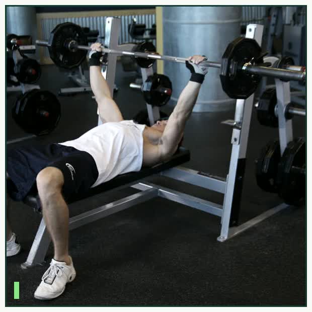 Wide-Grip Barbell Bench Press demonstration