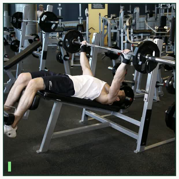 Wide-Grip Decline Barbell Bench Press demonstration