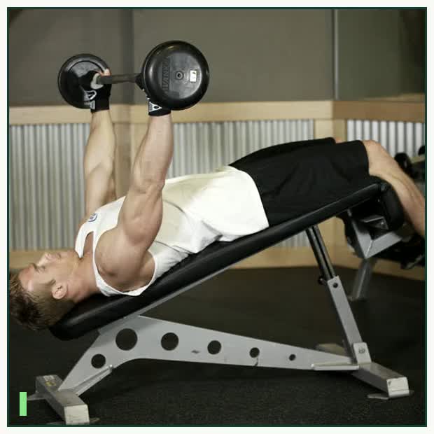 Wide-Grip Decline Barbell Pullover demonstration